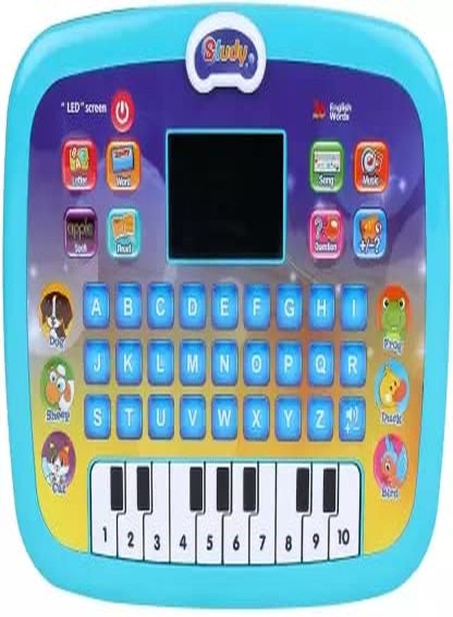 NMII Educational Learning Laptop Computer Toy Tablet with LED Screen Display (Multicolor) - Image 4